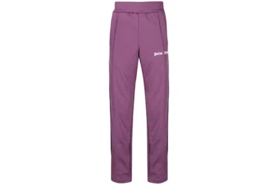 Pre-owned Palm Angels Men's  Side Stripe Track Pants In Purple/blue