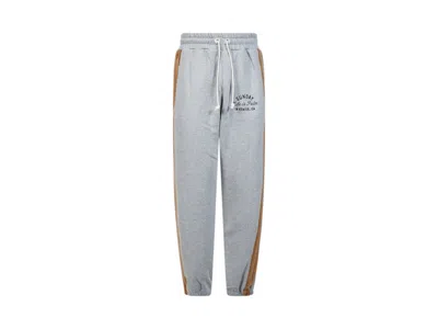 Pre-owned Palm Angels Men's  Sunday Sweatpants In Melange Grey
