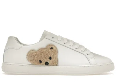 Pre-owned Palm Angels Men's  Teddy Bear Sneakers In White/beige
