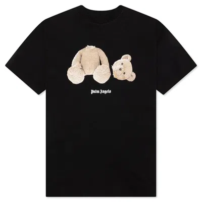 Pre-owned Palm Angels Men's  Teddy Bear T-shirt In Black