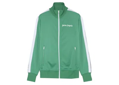 Pre-owned Palm Angels Men's  Track Jacket In Green