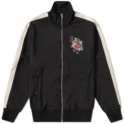 Pre-owned Palm Angels Men's  X End Rose Track Jacket In Black