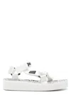 Palm Angels Palm X Suicoke Sandal In White,black