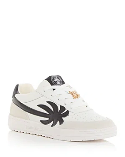 PALM ANGELS MEN'S PALM BEACH UNIVERSITY LOW TOP SNEAKERS