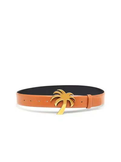 PALM ANGELS MEN'S PALM BUCKLE BELT