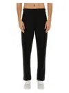 Palm Angels Pants With Logo In Black