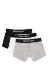 Palm Angels Men's Set Of Three Boxers | Size Small | Pmuh004c99fab001 Color 8484 In Multicolor