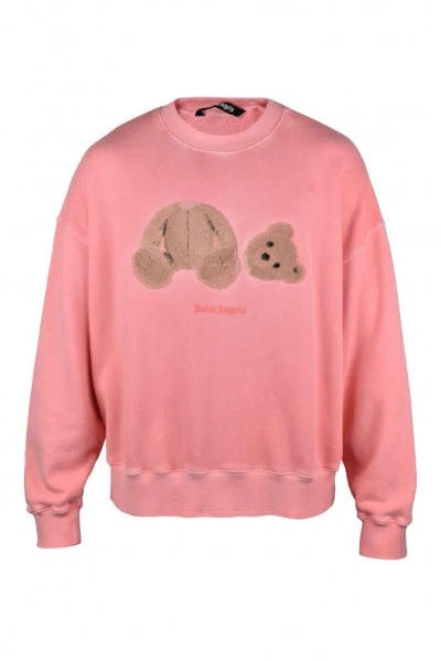 Palm Angels Men Sweatshirt In Pink