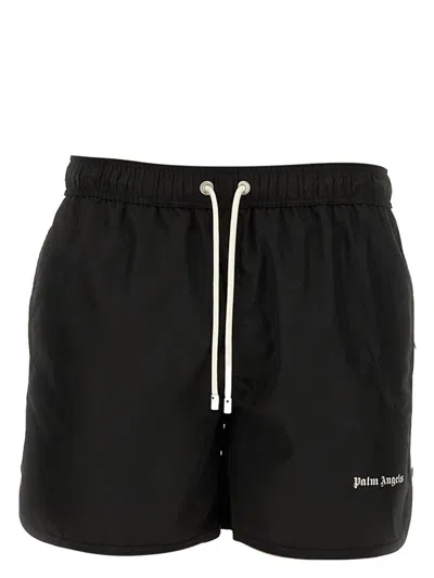 PALM ANGELS MEN'S SWIMSUIT WITH LOGO