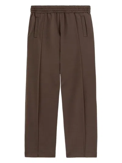 PALM ANGELS MEN'S TECHNO FABRIC TRACK PANTS
