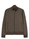Palm Angels Logo-print Zip-up Track Jacket In Green