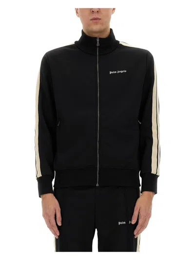 PALM ANGELS MEN'S TRACK JACKET WITH ZIPPER