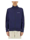 Palm Angels Long-sleeved Jacket In Purple
