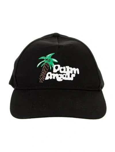 Pre-owned Palm Angels Mens Hat W/tags In Black