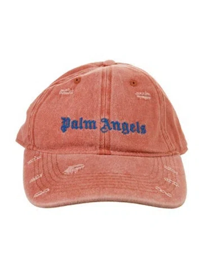 Pre-owned Palm Angels Mens Hat W/tags In Orange