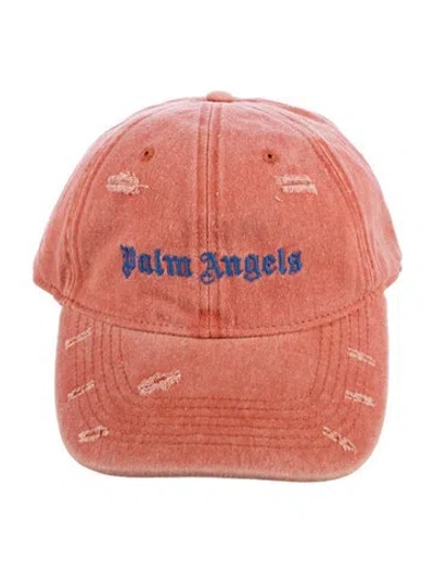 Pre-owned Palm Angels Mens Hat W/tags In Orange