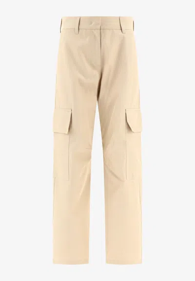 PALM ANGELS METAL FRAME CARGO PANTS
