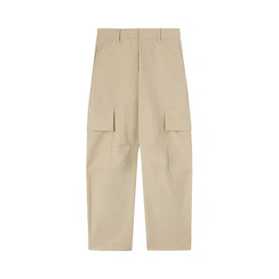 Pre-owned Palm Angels Metal Frame Carrot Pants 'beige' | Tan | Women's Size 44 In Brown