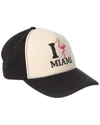 Palm Angels Miami Hat In Pattern