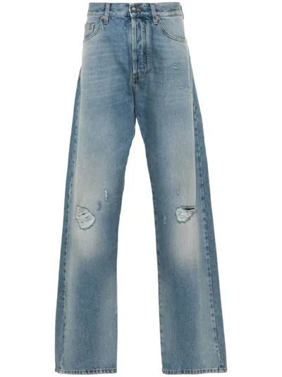 Palm Angels Jeans In Blue