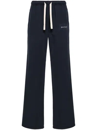 Palm Angels Classic Logo Cord Travel Pants In Black