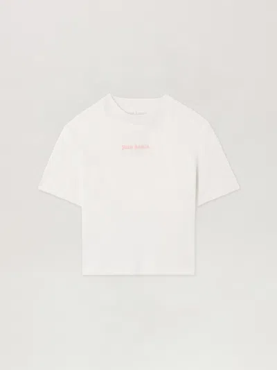 Palm Angels Milan La Baby T-shirt In White