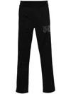 Palm Angels Milano Stud Track Pants In Black  