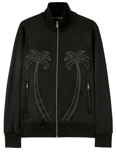 Palm Angels Milano Track Jacket In Black