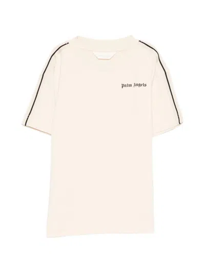 Palm Angels Mini Cool T-shirt For Boys In Beige