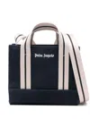 Palm Angels Mini Denim Tote Bag In Blue