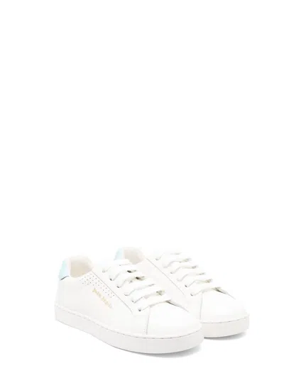 Palm Angels Mini Iconic Sneakers For Kids In White