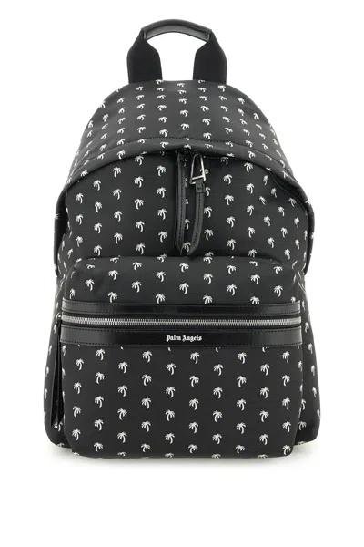 Palm Angels Mini Palm Backpack In Black