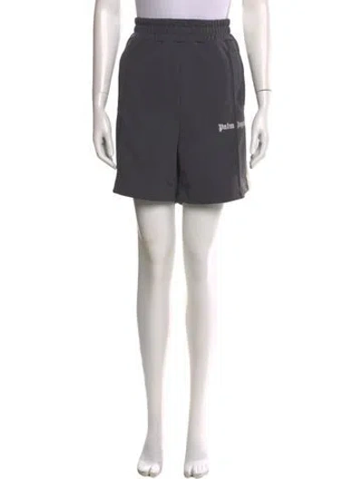 Pre-owned Palm Angels Mini Shorts In Gray