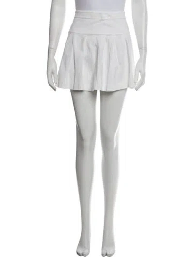 Pre-owned Palm Angels Mini Skirt In Neutrals