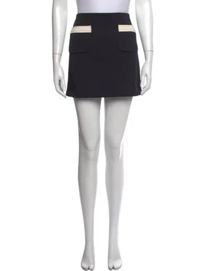 Pre-owned Palm Angels Mini Skirt W/ Tags In Black