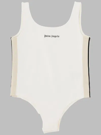 Palm Angels Mini Track Bod For Girls In White