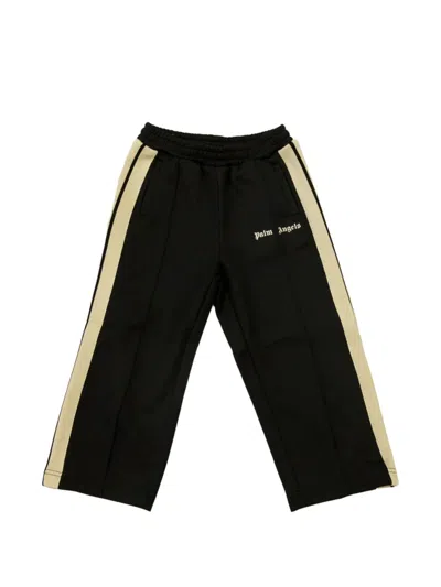 Palm Angels Mini Urban Shorts For Boys In Black