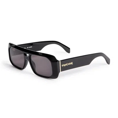 Palm Angels Mini Willow Sunglasses In Black