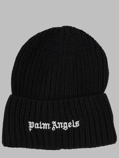 Palm Angels Mini Wool Hat For Boys In Black