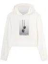 PALM ANGELS MIRAGE COTTON HOODIE FOR WOMEN