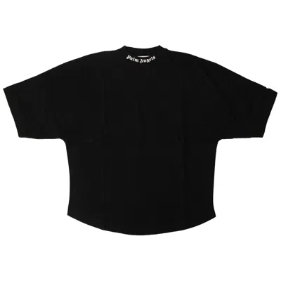 Pre-owned Palm Angels Mock Neck Logo T-shirt 'black' | Men's Size S