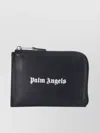 Palm Angels Modern Rectangular Wallets With Practical Design In Black