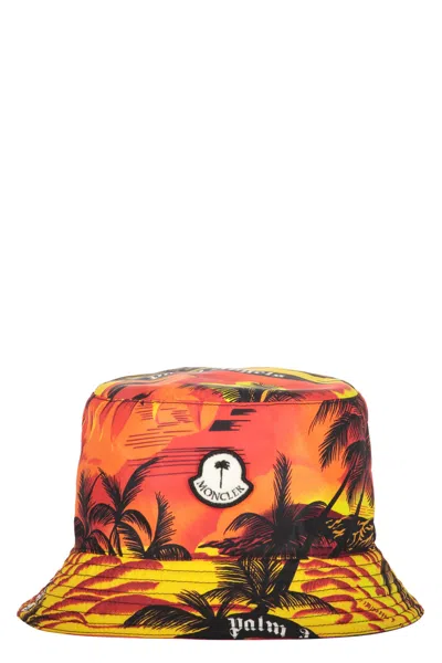 Palm Angels Moncler X  Bucket Hat In Multicolor