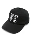 PALM ANGELS MONOGRAM-APPLIQUÉ BASEBALL CAP