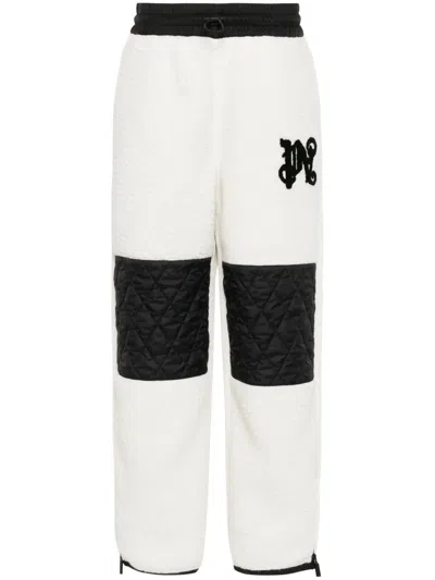 Palm Angels Monogram-appliqué Ski Bottoms In White