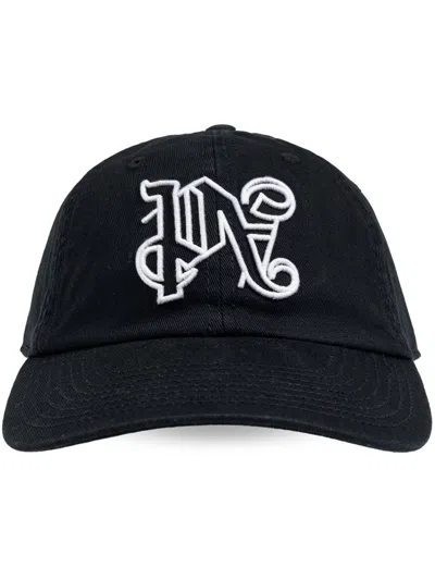 PALM ANGELS PALM ANGELS MONOGRAM CAP ACCESSORIES