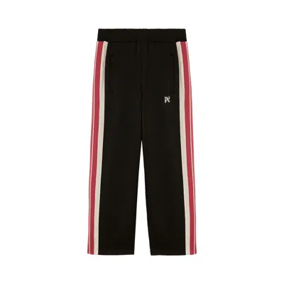 Pre-owned Palm Angels Monogram Colorblock Track Pants 'black' | Men's Size Xs