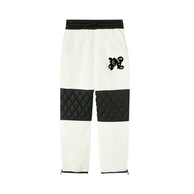 Pre-owned Palm Angels Monogram Cozy Ski Pants 'white/black' | Women's Size M