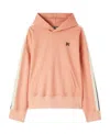 Palm Angels "track Sweatshirt With Contrasting Bands In Pink