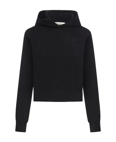 PALM ANGELS PALM ANGELS MONOGRAM EMBROIDERED HOODIE